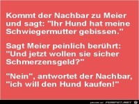 Ich will den Hund kaufen
