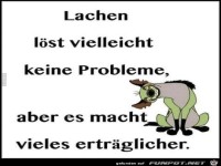 Lachen macht vieles ertrglicher