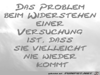 Das Problem einer Versuchung