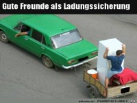 Ladungssicherung mal anders