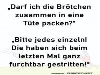 Die Br�tchen