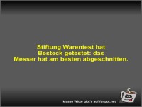 Stiftung Warentest hat Besteck getestet