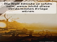 Romantische Pause mit Gedanken an Frieden