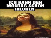 Montagsgef�hl: Mona Lisa und ein Hauch Humor