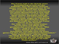 Der Franzi malt in der Schule einen Schmetterling so echt...