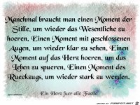 Einen Moment