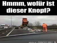 Falschen Knopf gedr�ckt