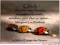 glueck ist nicht eine station