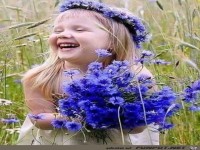 Gut geschmueckt mit Blumen