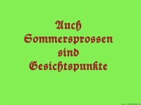 sommersprossen