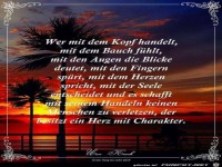 Wer mit dem Kopf handelt