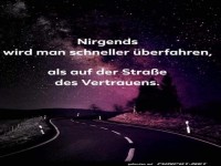 Achtung: Vertrauen wird berfahren!