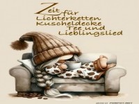 Kuschel-K�nigin auf Kaffeepause