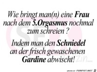 Wie bringt....