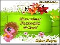 Einen schoenen Wochenteiler