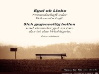 Egal ob Liebe