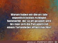 Warum gibt es keinen Sommerhit?