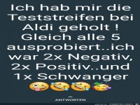 Teststreifen gekauft