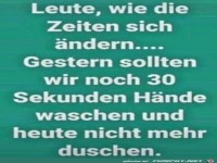 Die Zeiten �ndern sich