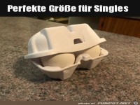 Eierpackung f�r Singles