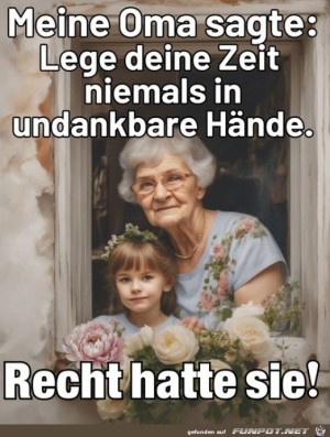 Oma-hatte-recht.jpg auf www.funpot.net