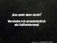 Das geht aber nicht
