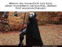 Tod trifft auf Laufsteg, Sensenmann-Edition!