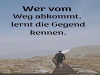 Verirrter Abenteurer auf Erkundungstour