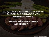Spargel-Achterbahn der Gef�hle