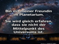 Planetarium Enth�llung: Gr��e ist relativ!