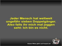 Jeder Mensch hat weltweit ungefähr sieben Doppelgänger