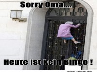 Oma auf Abwegen: Kein Bingo heute!