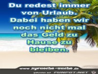 du-redest-immer-von-urlaub -spruch-342x400