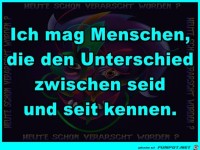 Kennst Du den Unterschied