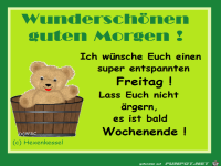 Wunderschnen guten Morgen