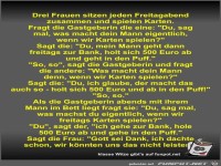 Drei Frauen sitzen jeden Freitagabend zusammen und spielen