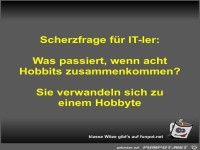 Scherzfrage f�r IT-ler