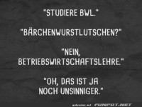 Missverst�ndnis um BWL