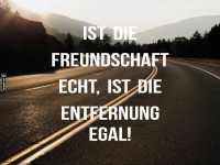 Freundschaft auf der berholspur