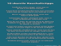 Haushaltstipp