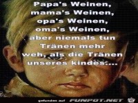 Papas weinen