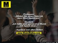 Bilden sie einen Satz mit dem Wort Spektrum...