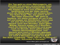 Ein Typ geht zu einer Wahrsagerin