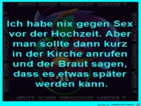 Kurz vorher, noch schnell