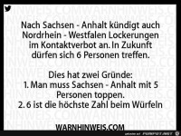 Lockerungen beim Kontaktverbot