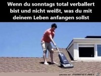 Sonntags nach der Party