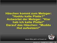 Häschen kommt zum Metzger