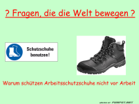 Schutzschuhe: Arbeitsschutz oder Arbeitsverhter?