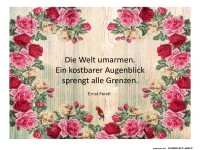 Die Welt umarmen