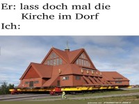 Wenn die Kirche auf Reisen geht